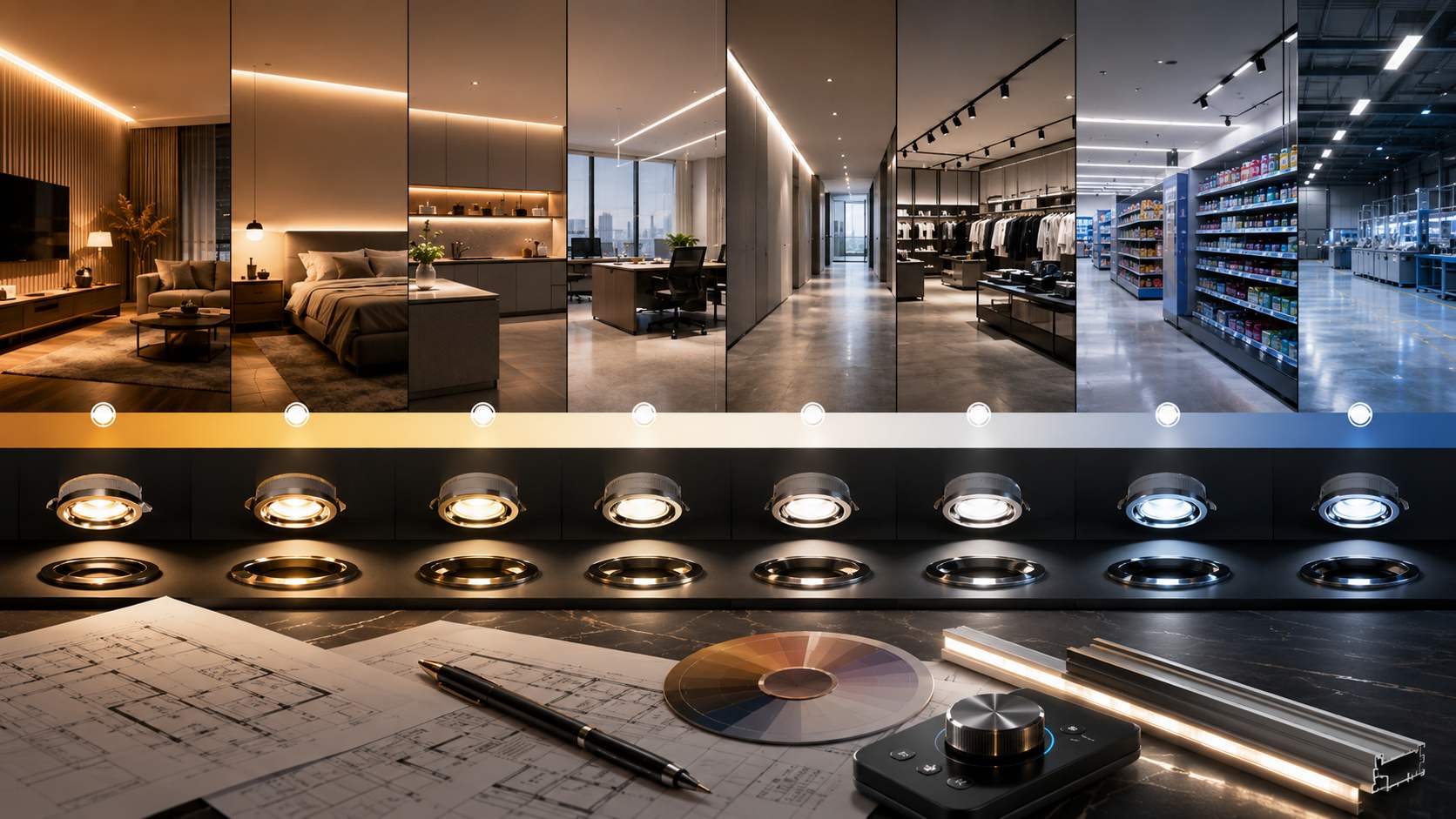 How to Choose the Right Color Temperature for LED Lighting Projects
