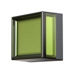 Architectural outdoor LED lighting showing controlled beam distribution on an exterior surface