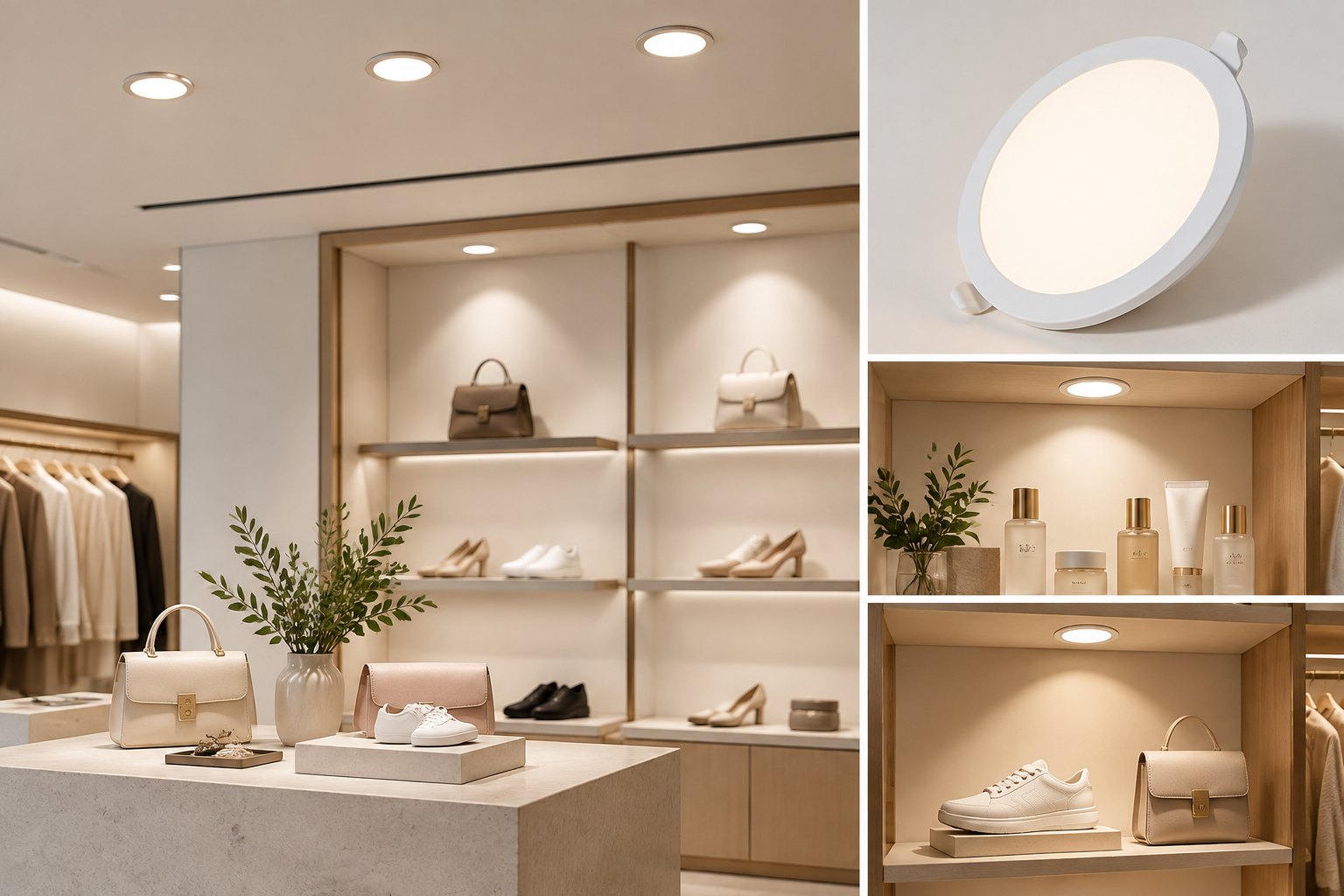 How Should Retail Brands Select LED Downlights for Product Display and Shelf Lighting