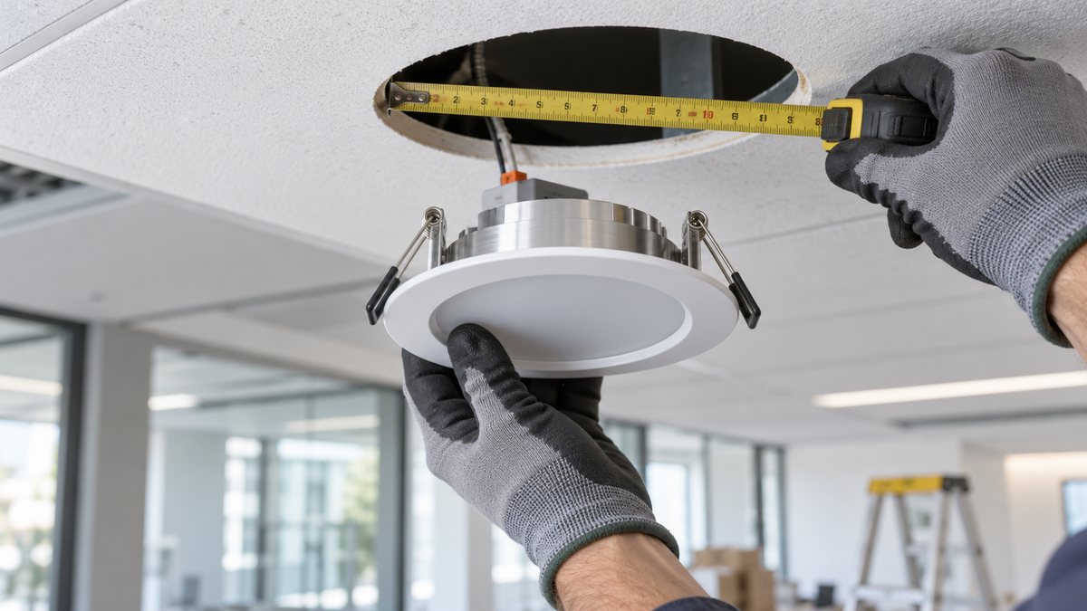 How Should Buyers Compare LED Downlight Cutout Dimensions and Ceiling Compatibility